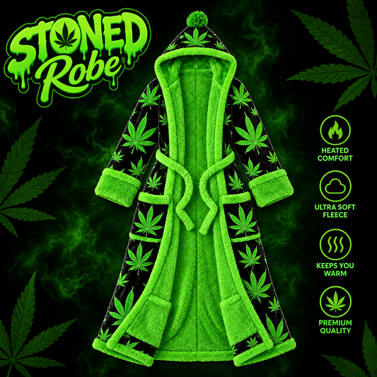 Heated Stoned Robe